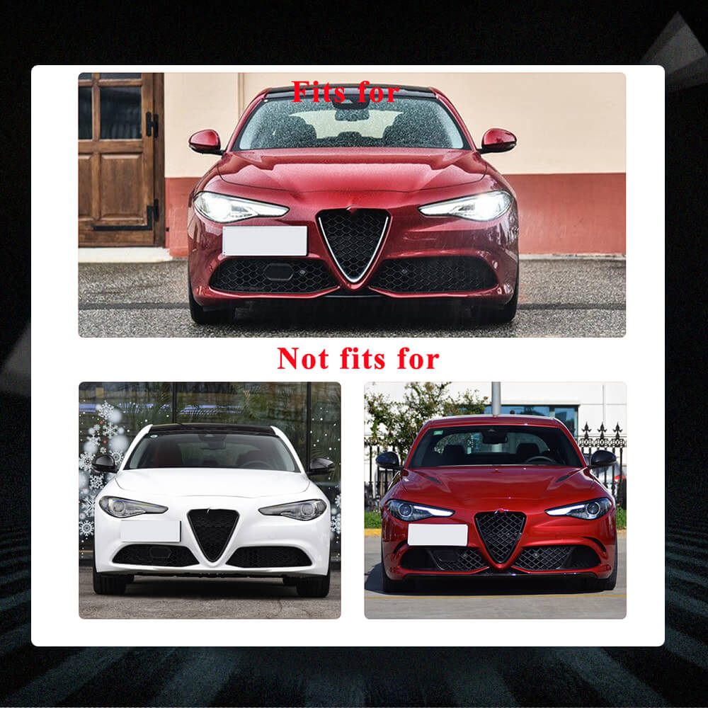 Fits for Alfa Romeo Giulia 952 Ti Sport 15-20 Carbon Fiber Rear Bumper Diffuser Valance Lip