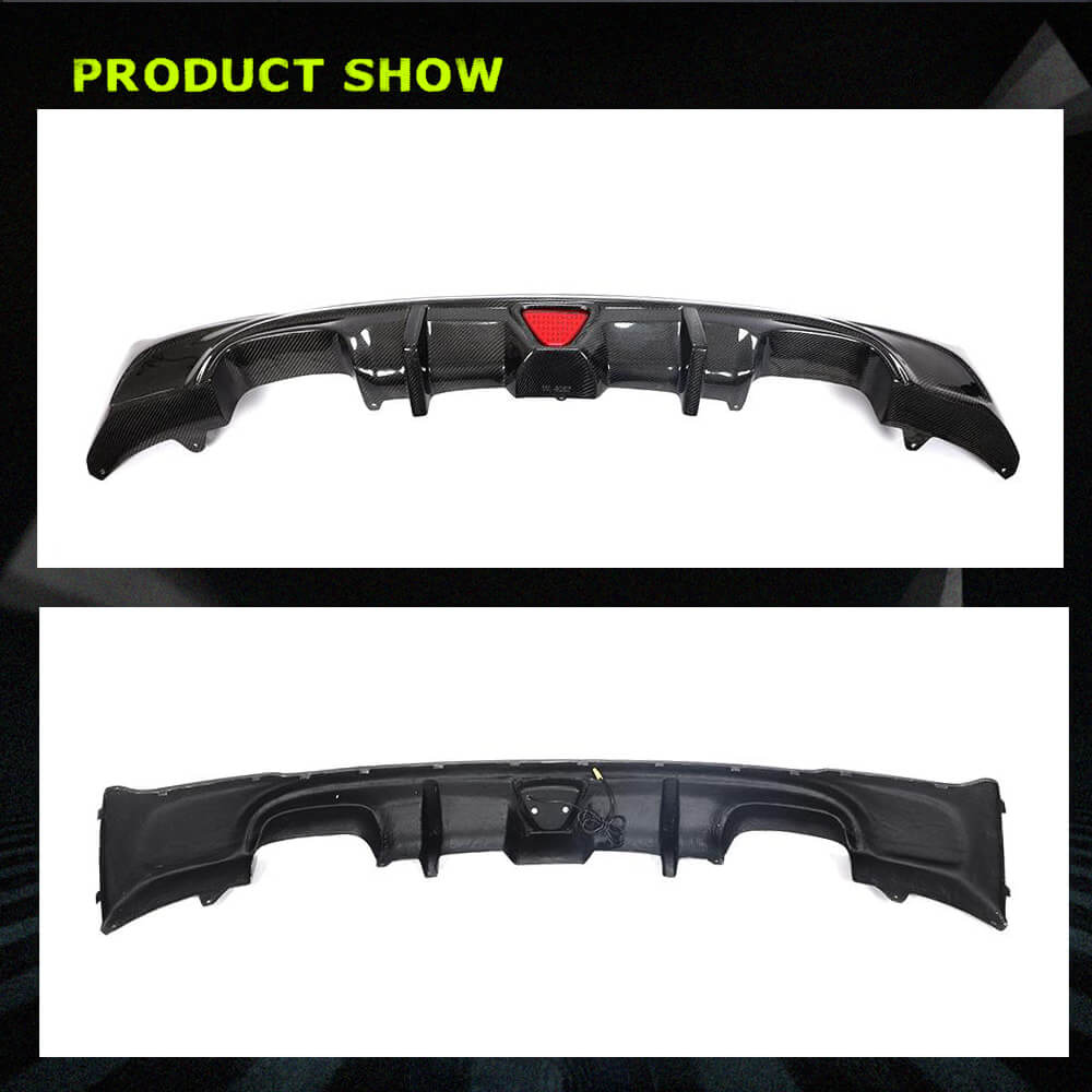 Fits for BMW 2 Series F22 F23 M Sport Carbon Fiber Rear Bumper Diffuser Valance Lip |220i 228i 230i M-tech M235i M240i