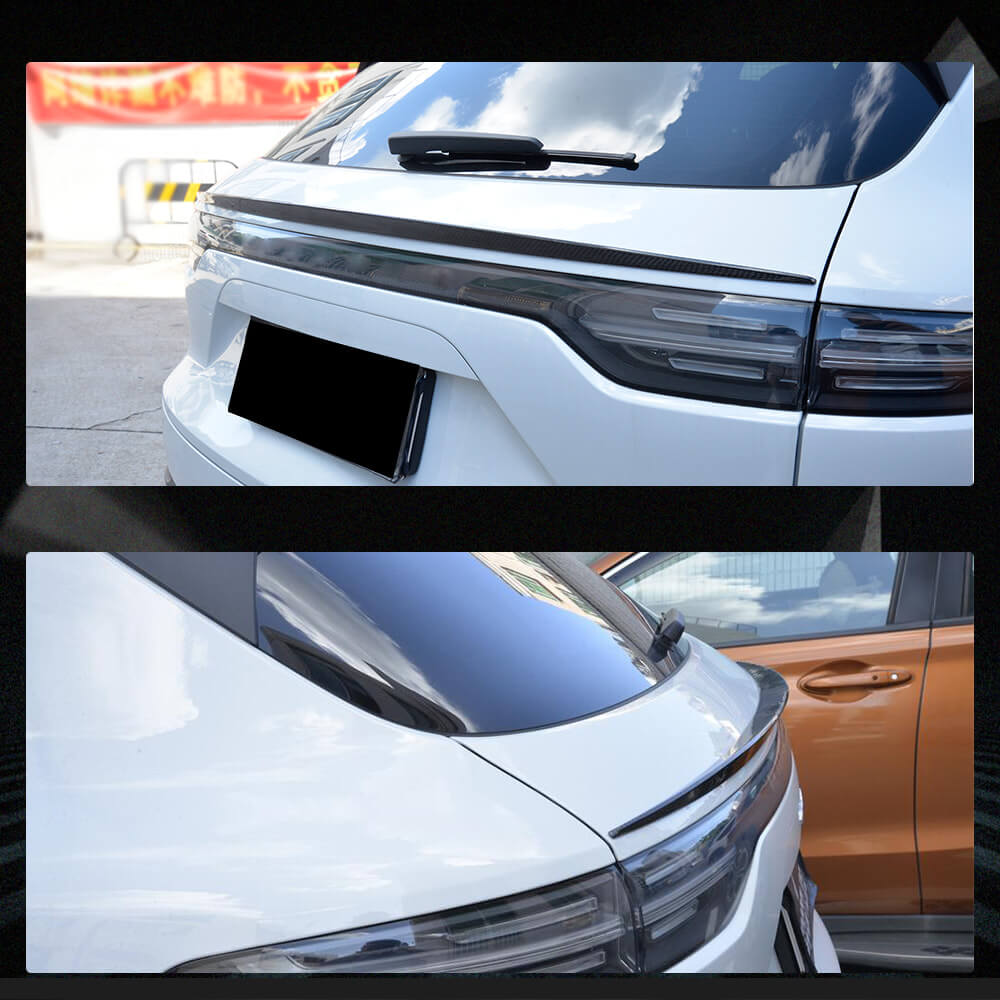 Fits for Porsche Cayenne 9Y3 Carbon Fiber Rear Middle Spoiler Window Wing Lip Factory Outlet