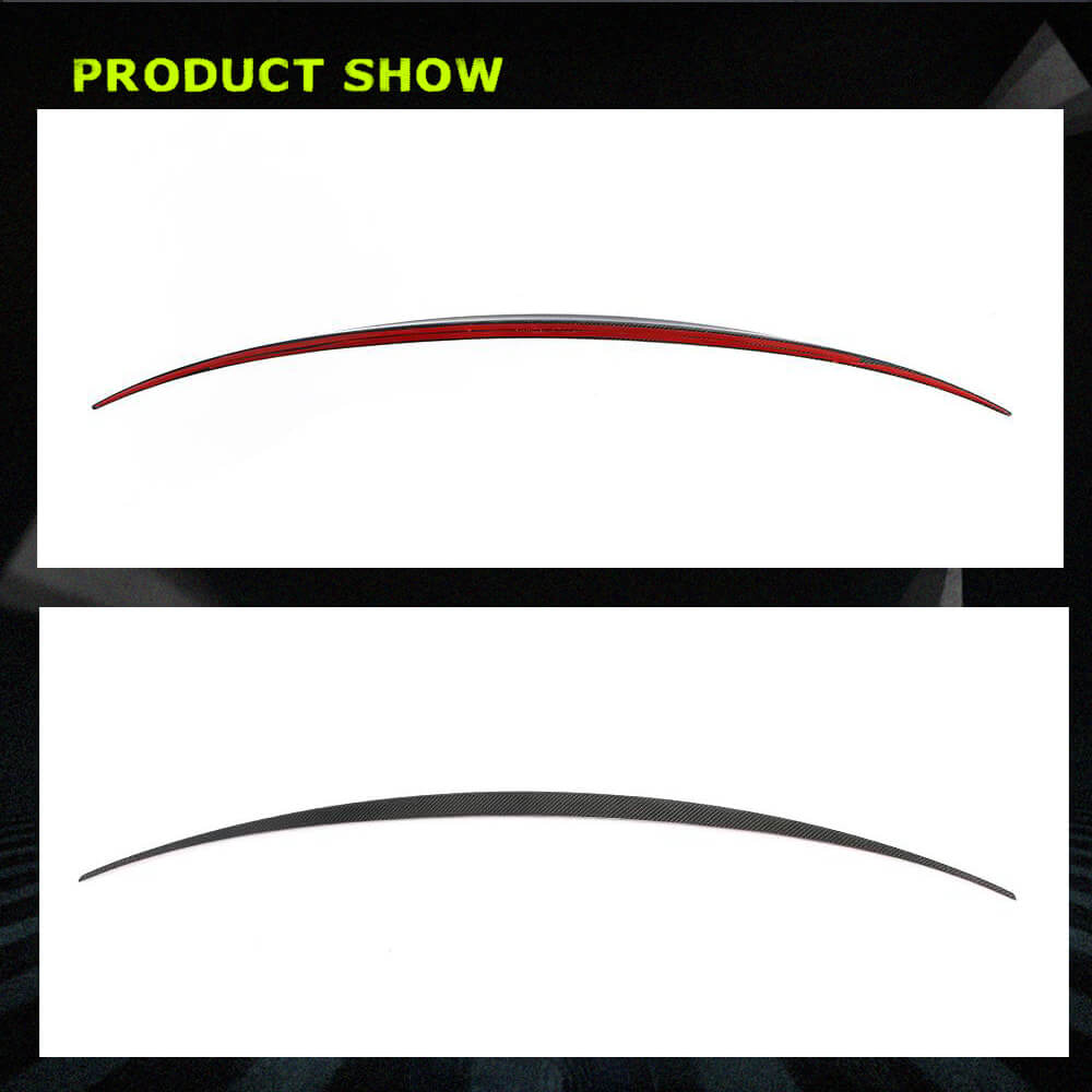 Fits for Porsche Cayenne 9Y3 Carbon Fiber Rear Middle Spoiler Window Wing Lip Factory Outlet