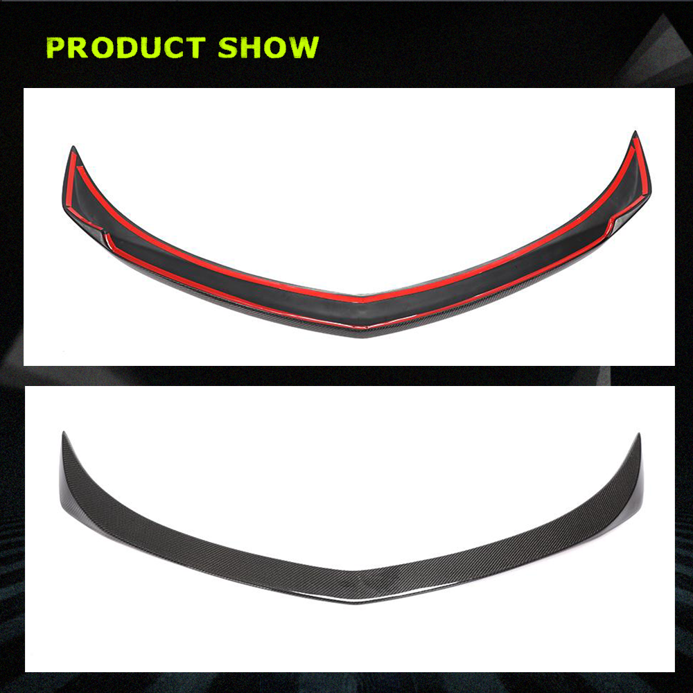 Fits for Cadillac ATS Sedan 13-19 Carbon Fiber Rear Trunk Spoiler Wing Lip Factory Outlet