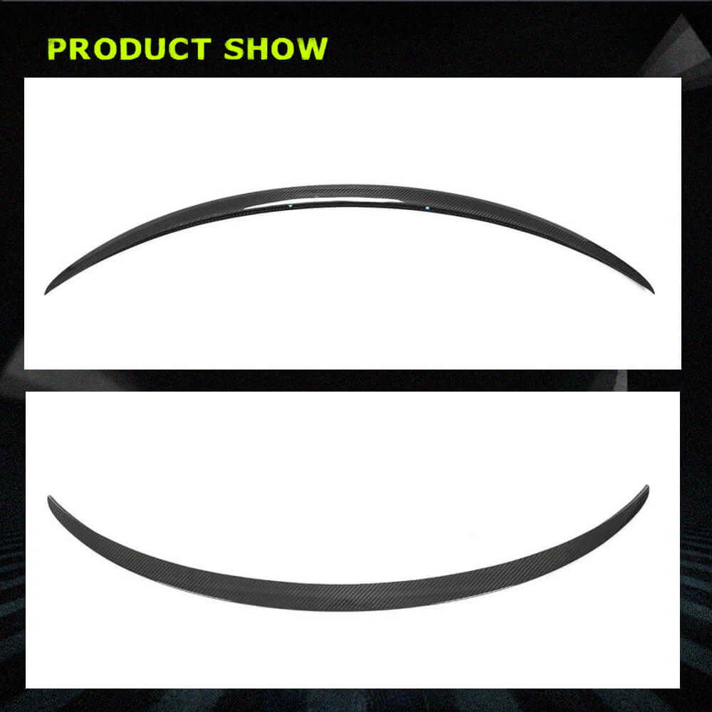 Fits for Tesla Model Y 19-22 Carbon Fiber Rear Trunk Spoiler Wing