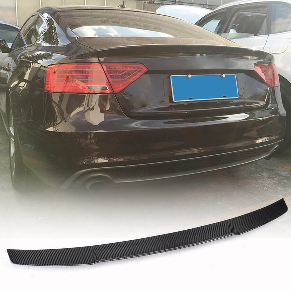 Audi A5 B8.5 Sline S5 Carbon Fiber Trunk Spoiler