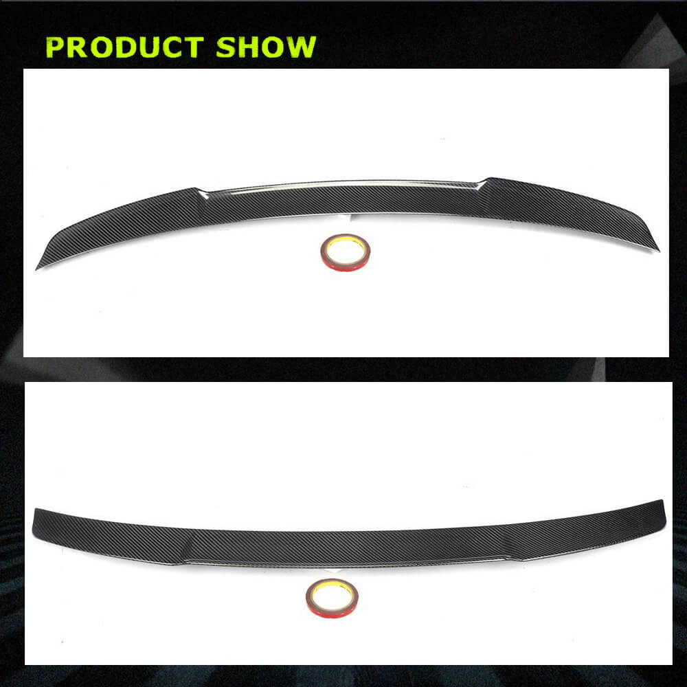 Fits for Audi A5 Sline S5 B8.5 Sportback 12-16 Carbon Fiber Rear Trunk Boot Spoiler Wing Lip