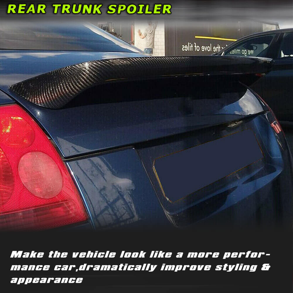 Fits for Audi TT (Quattro) MK1 Type 8N 1998-2006 Carbon Fiber Rear Trunk Boot Spoiler Wing Lip