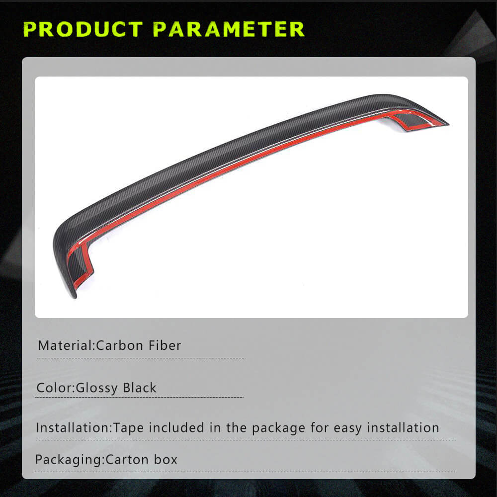 Fits for Audi TT (Quattro) MK1 Type 8N 1998-2006 Carbon Fiber Rear Trunk Boot Spoiler Wing Lip