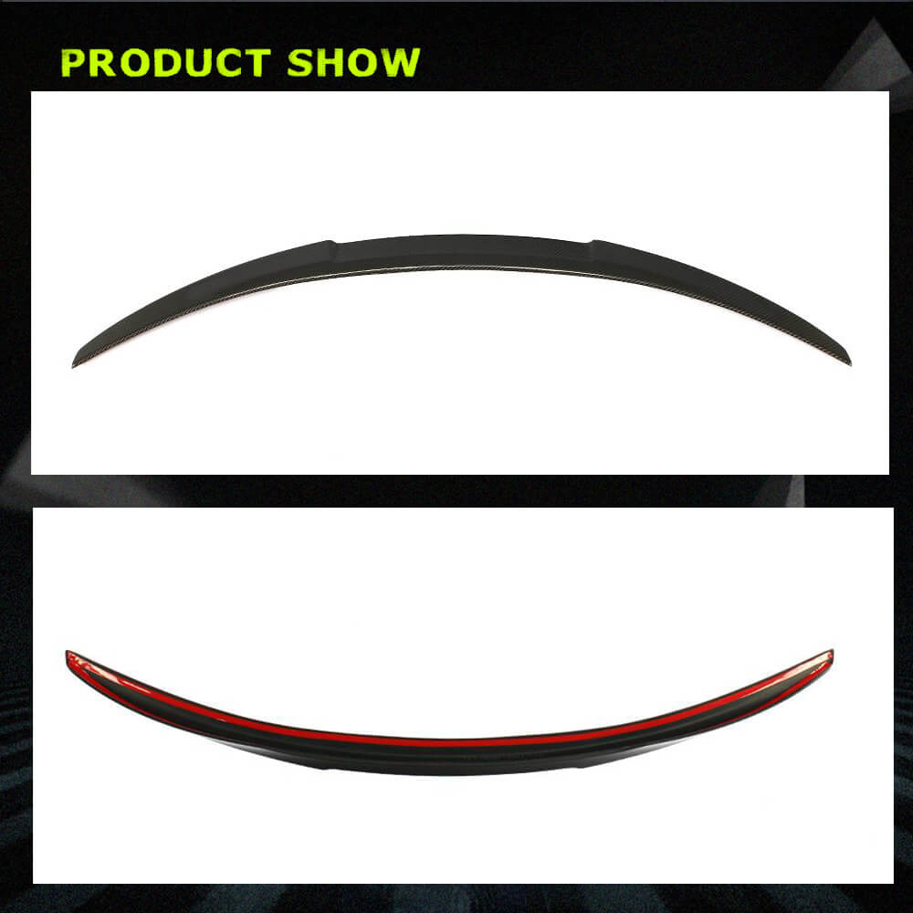 Fits for BMW 1 Series E82 1M Carbon Fiber Rear Trunk Spoiler Boot Wing Lip Factory Outlet |116i 118i 120i 125i 128i 130i 135i