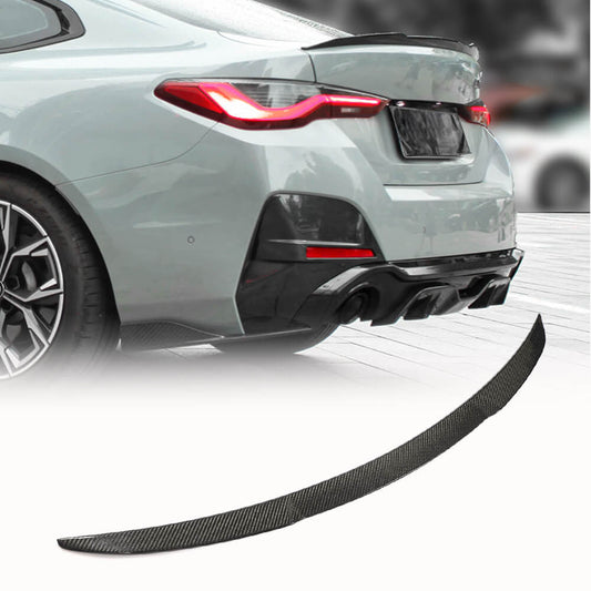 Fits for BMW 4 Series G26 Carbon Fiber Rear Trunk Spoiler Boot Wing Lip | 420i 430i M440i 420d 430d M440d Factory Outlet