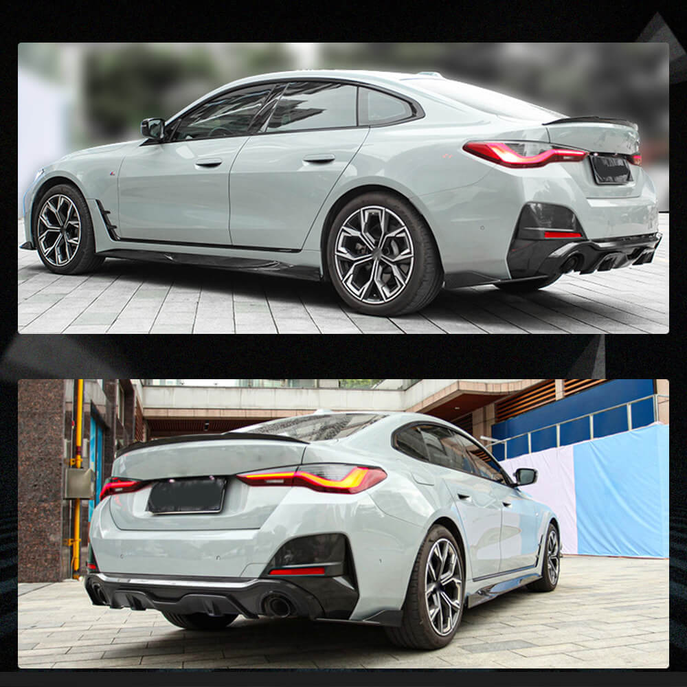 Fits for BMW 4 Series G26 Carbon Fiber Rear Trunk Spoiler Boot Wing Lip | 420i 430i M440i 420d 430d M440d Factory Outlet