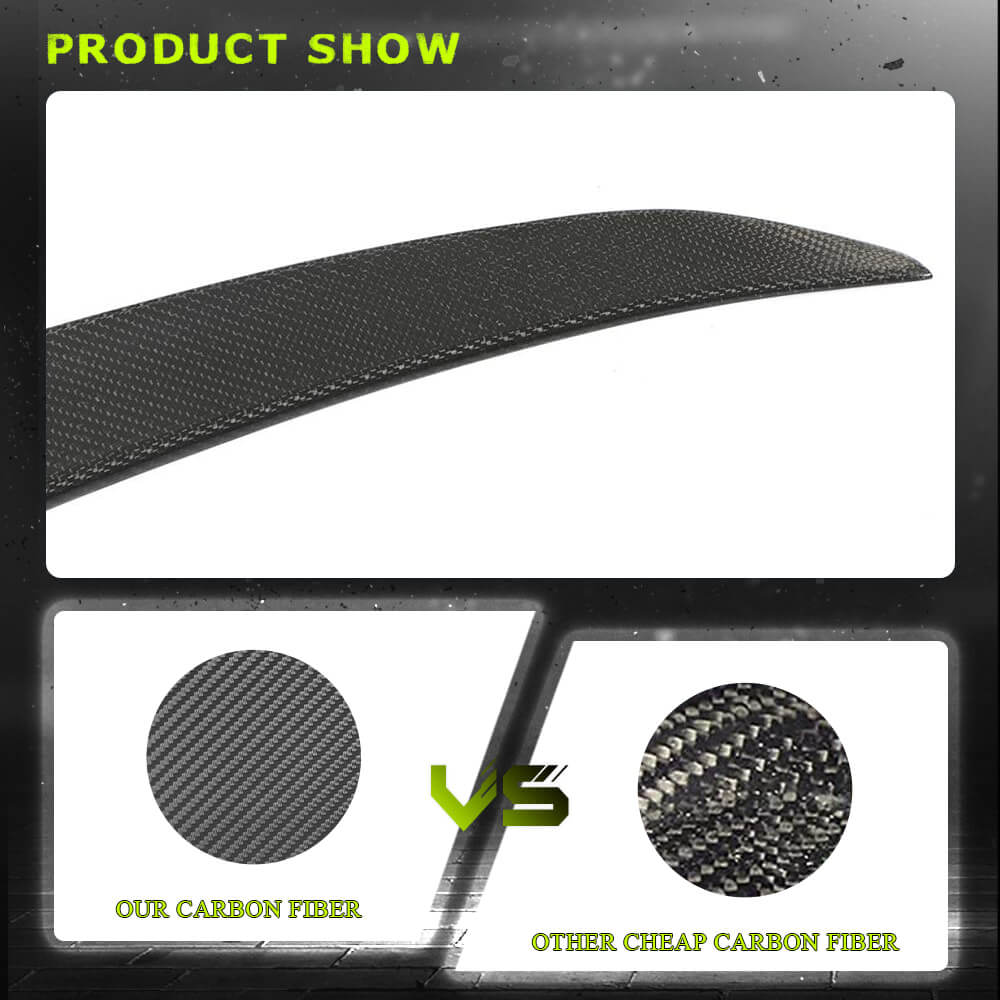 Fits for BMW 4 Series G26 Carbon Fiber Rear Trunk Spoiler Boot Wing Lip | 420i 430i M440i 420d 430d M440d Factory Outlet