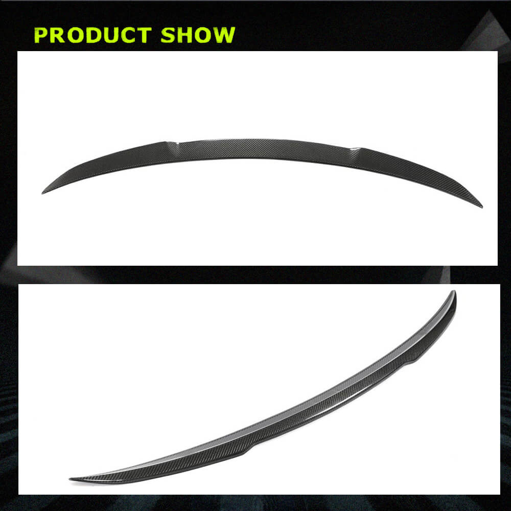 Fits for BMW 4 Series G26 Carbon Fiber Rear Trunk Spoiler Boot Wing Lip | 420i 430i M440i 420d 430d M440d Factory Outlet