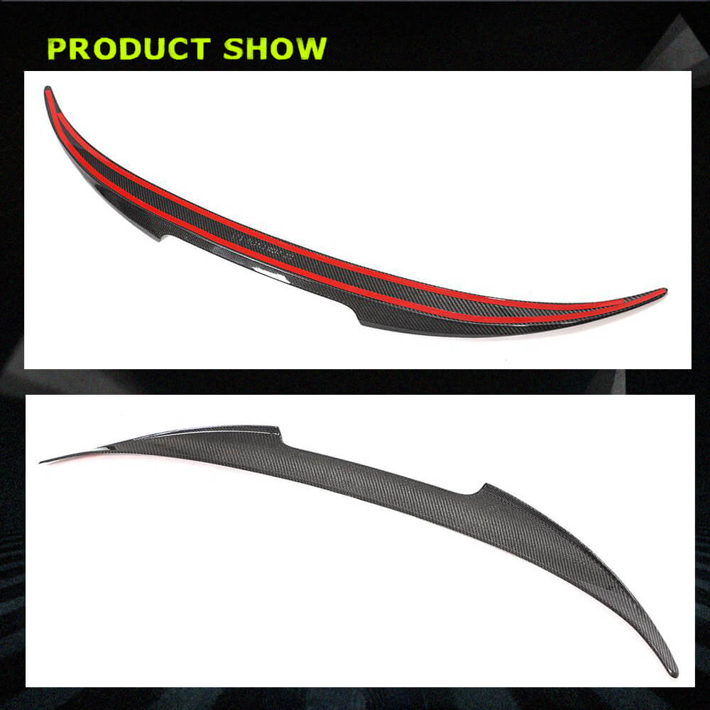 Fits for BMW 8 Series G16 840i M850i F93 M8 Dry Carbon Fiber Rear Trunk Spoiler Boot Wing Lip Factory Outlet
