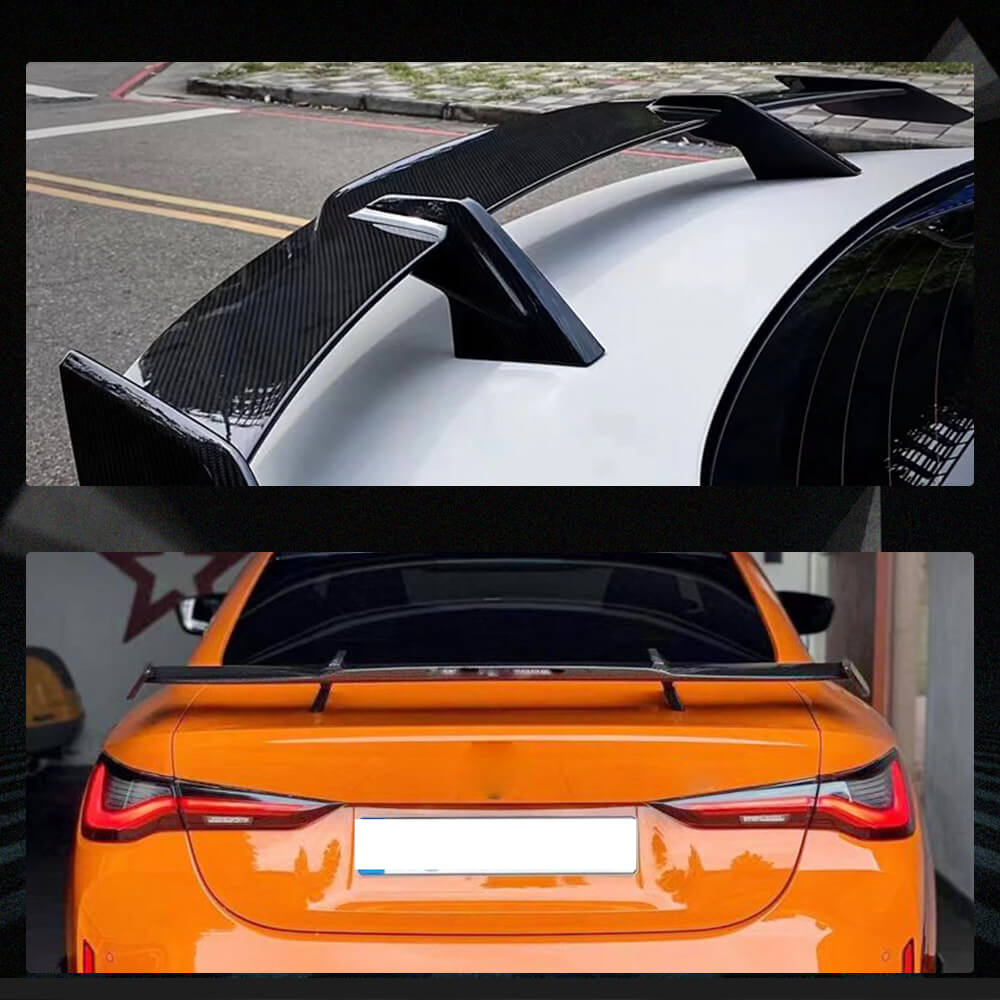 Fits for BMW BMW 3 Series 4 Series G80 M3 G82 G83 M4 Carbon Fiber Rear Trunk Spoiler Boot Wing Lip Factory Outlet