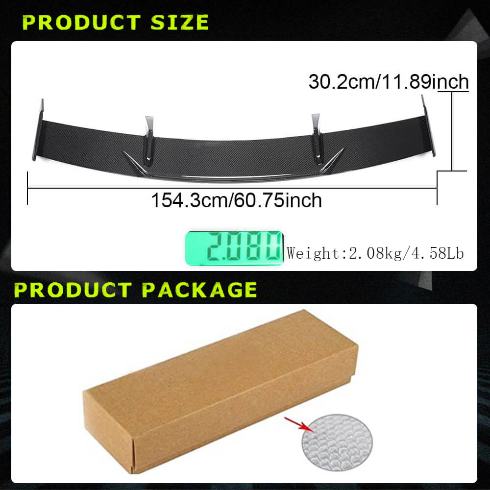 Fits for BMW BMW 3 Series 4 Series G80 M3 G82 G83 M4 Carbon Fiber Rear Trunk Spoiler Boot Wing Lip Factory Outlet