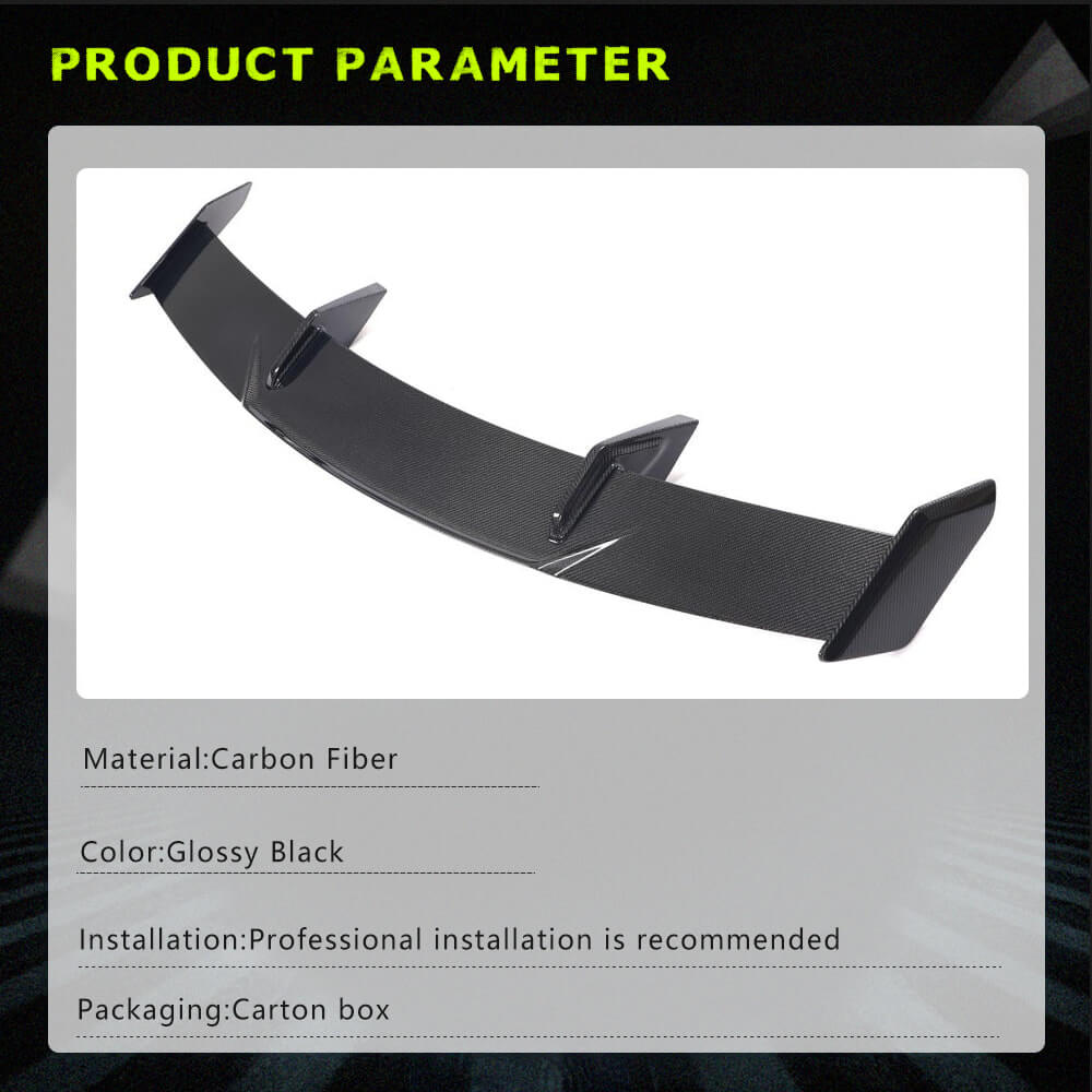 Fits for BMW BMW 3 Series 4 Series G80 M3 G82 G83 M4 Carbon Fiber Rear Trunk Spoiler Boot Wing Lip Factory Outlet