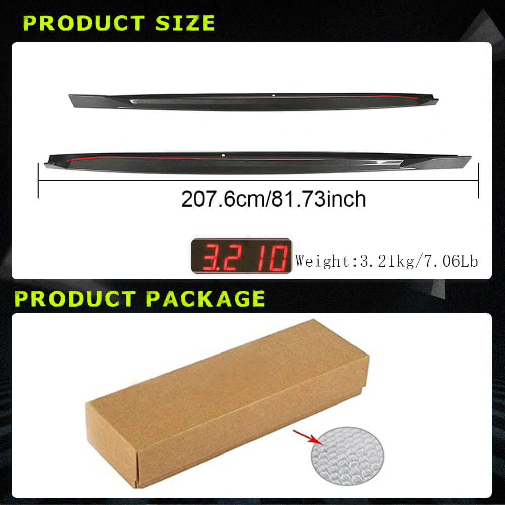 Fits for BMW X5 G05 xDrive40i xDrive50i M Sport M50d Carbon Fiber Side Skirts Rocker Panels Extension Lip Factory Outlet