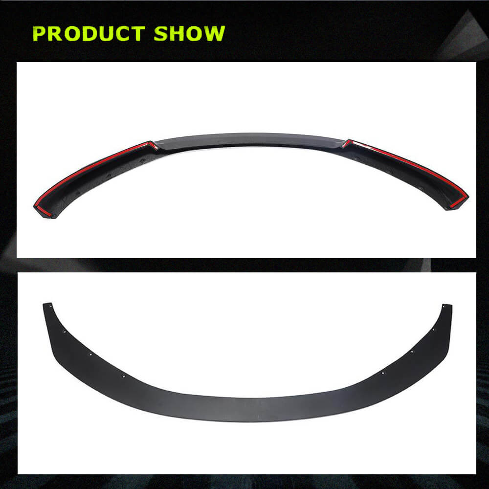 Fits for Cadillac ATS 15-17 Carbon Fiber Front Bumper Lip Factory Outlet