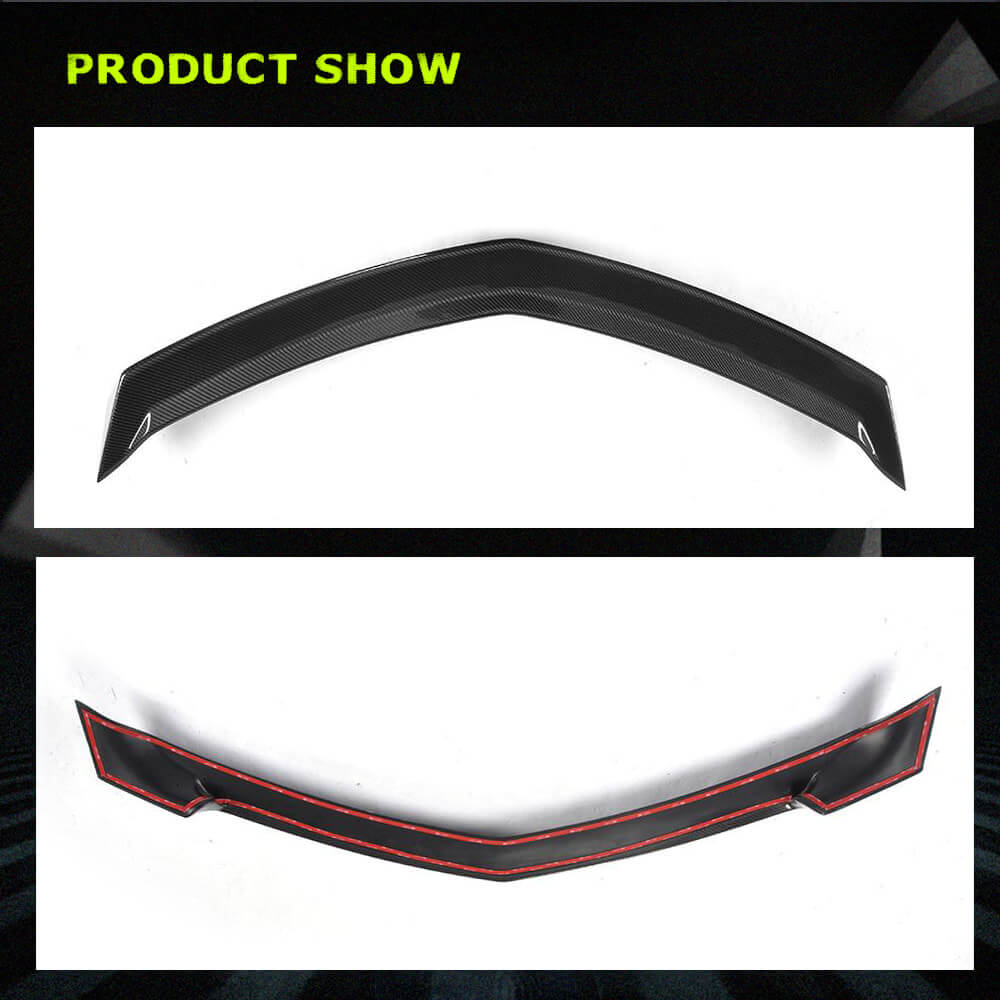 Fits for Cadillac ATS Sedan 13-19 Carbon Fiber Rear Trunk Boot Spoiler Wing Lip Factory Outlet