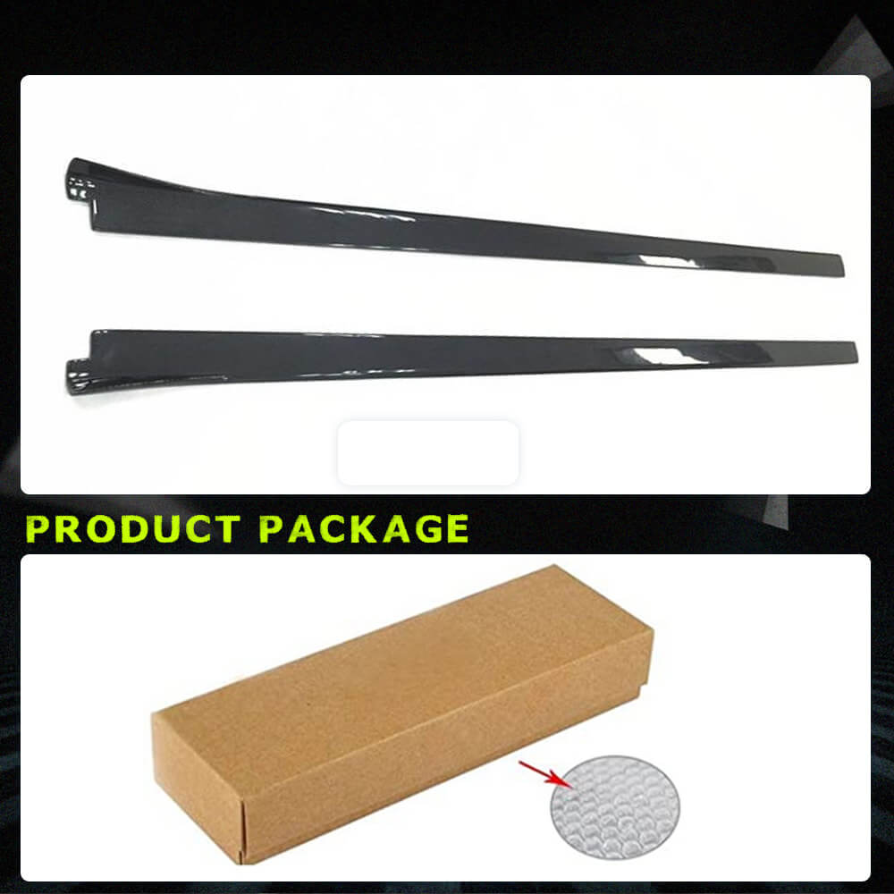 Fits for Cadillac ATS Sedan Carbon Fiber Side Skirts Extension Factory Outlet