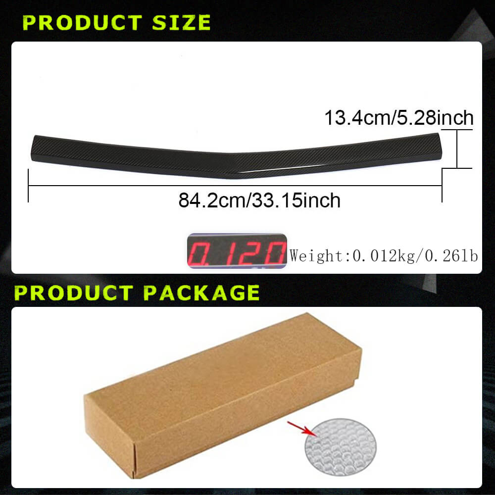 Fits for Cadillac CTS-V Coupe 09-15 Carbon Fiber Front Bumper Lip Factory Outlet