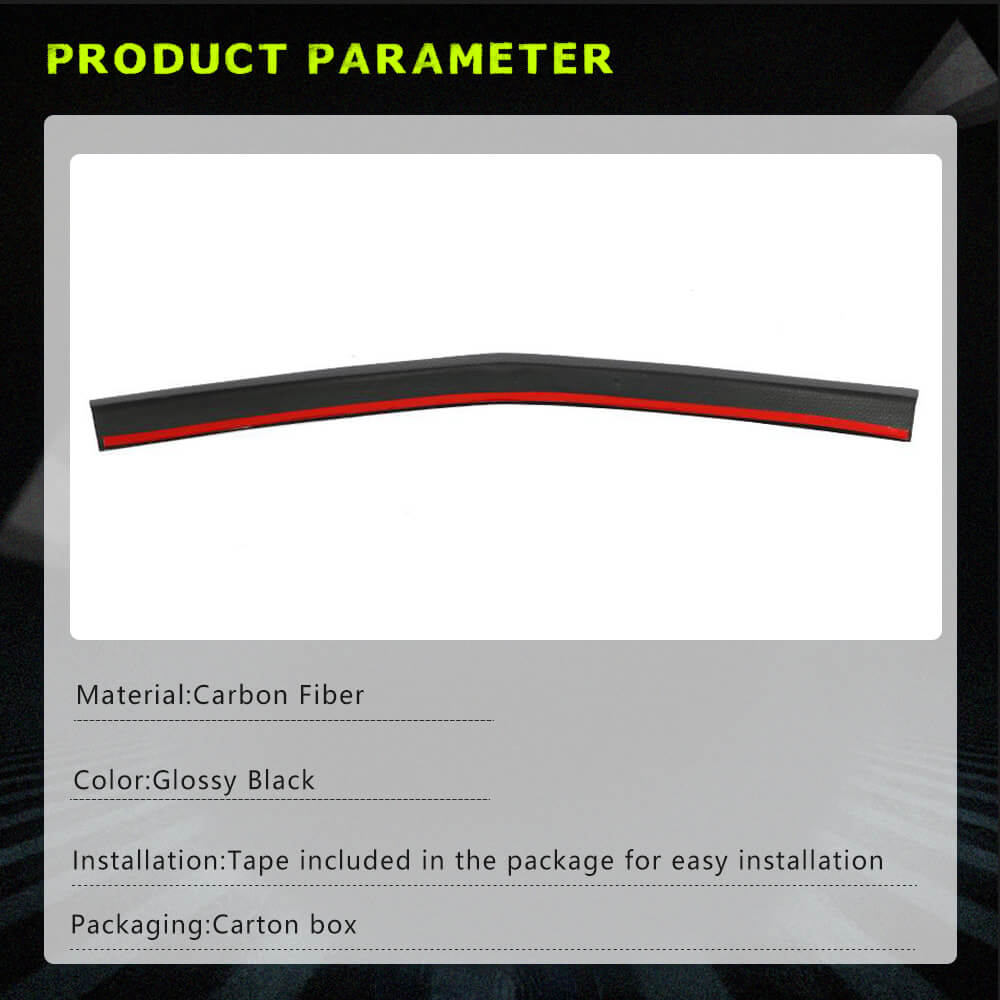 Fits for Cadillac CTS-V Coupe 09-15 Carbon Fiber Front Bumper Lip Factory Outlet