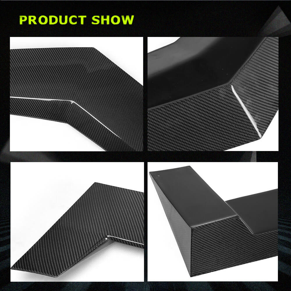 Fits for Cadillac CTS Coupe 11-15 Carbon Fiber Rear Trunk Boot Spoiler Wing Lip Factory Outlet