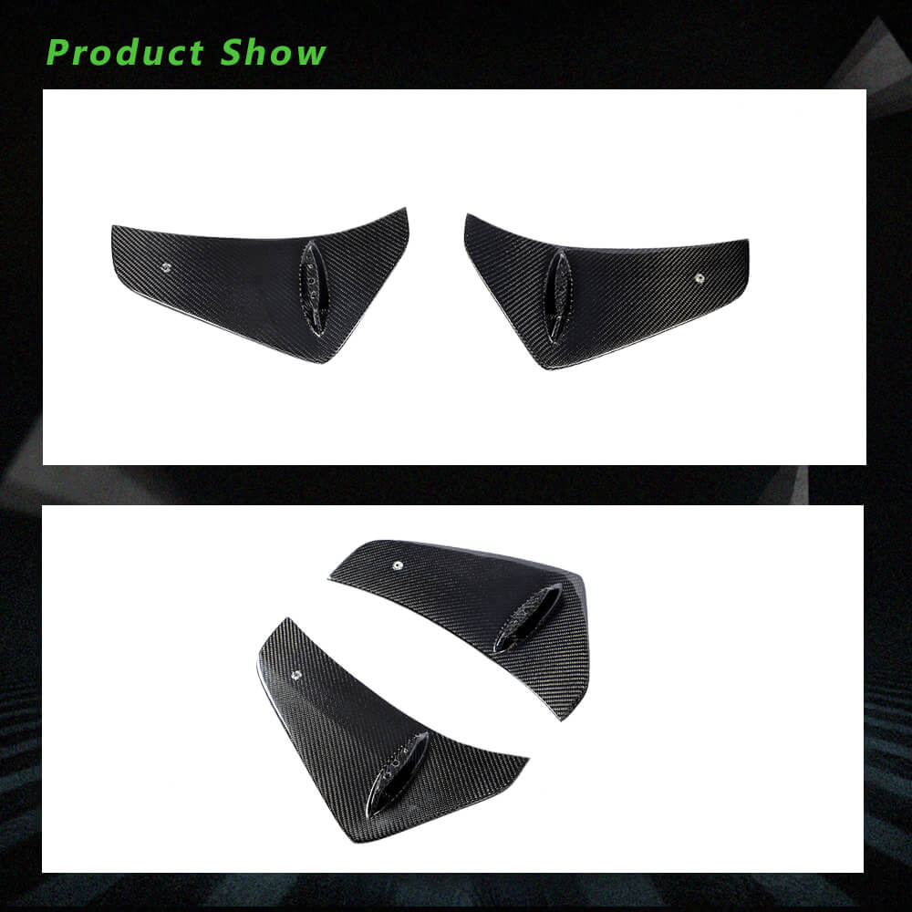 Fits for Tesla Model 3 Sedan 16-22 Carbon Fiber Side Air Fender Vents