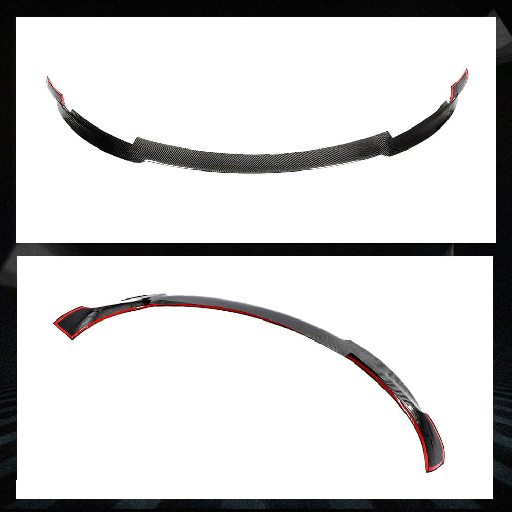 Fits for Tesla Model 3 Sedan Carbon Fiber Front Bumper Lip Chin Spoiler