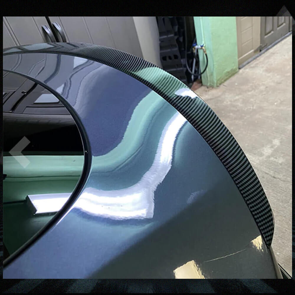 Fits for Tesla Model Y Carbon Fiber Rear Trunk Boot Spoiler Wing Lip