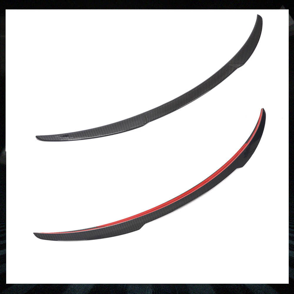 Fits for Tesla Model Y Carbon Fiber Rear Trunk Boot Spoiler Wing Lip