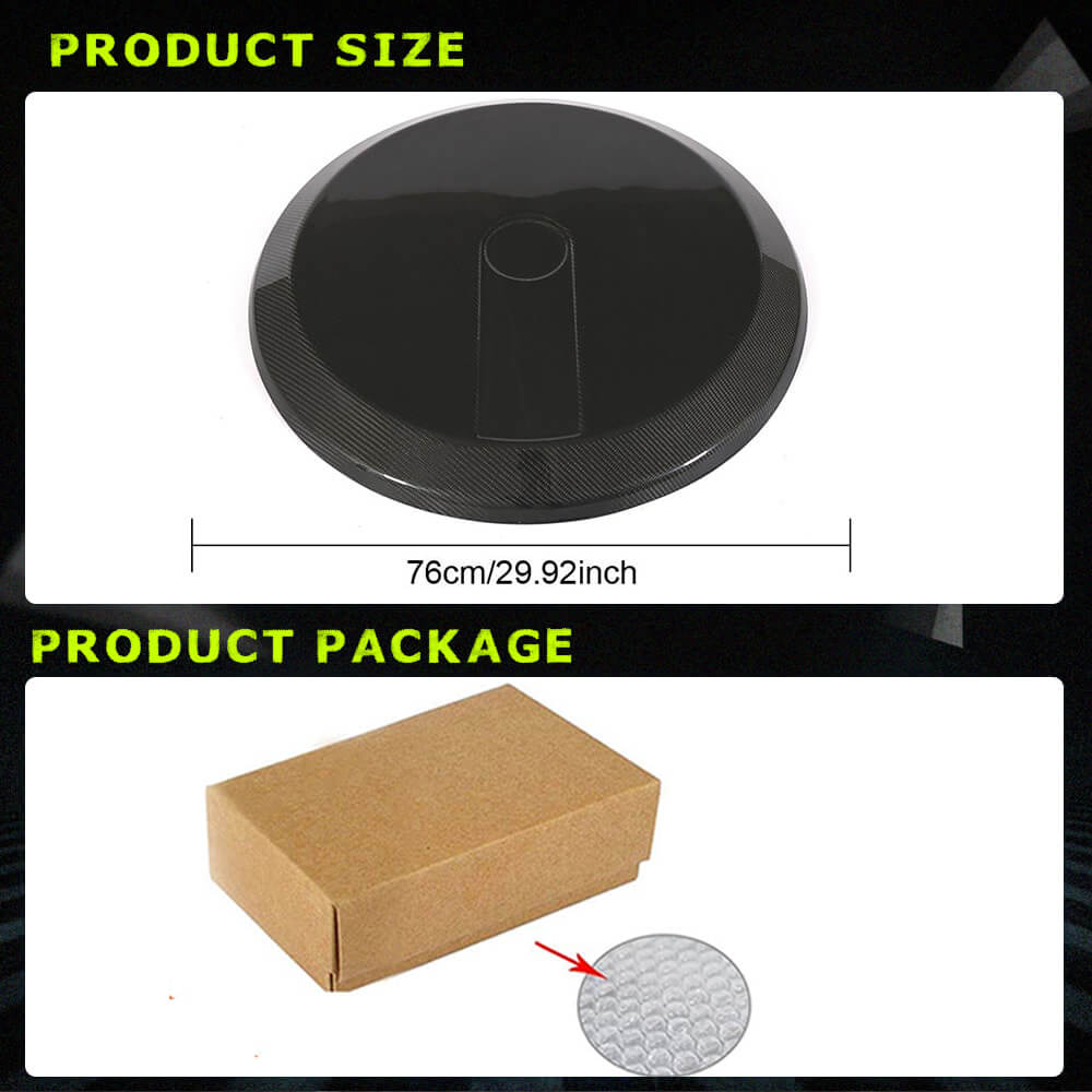 Fits for Mercedes Benz G Class W463 G500 G550 G55 G63 G65 AMG Dry Carbon Fiber Spare Wheel Tire Cover