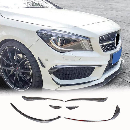 Fits for Mercedes Benz W117 C117 CLA45 AMG Pre-facelift Carbon Fiber Front Bumper Air Fender Vents