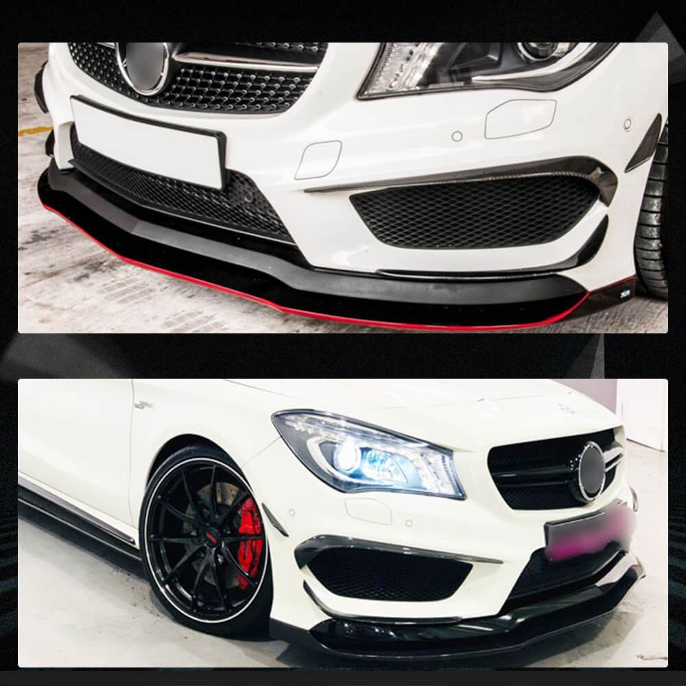 Fits for Mercedes Benz W117 C117 CLA45 AMG Pre-facelift Carbon Fiber Front Bumper Air Fender Vents