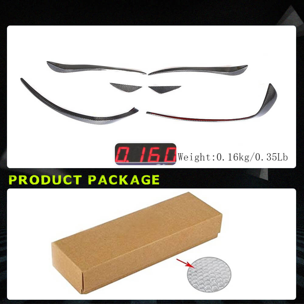Fits for Mercedes Benz W117 C117 CLA45 AMG Pre-facelift Carbon Fiber Front Bumper Air Fender Vents