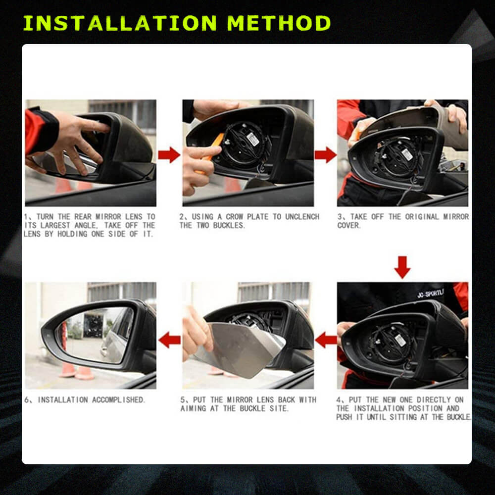 Fits for Tesla Model 3 Sedan 16-20 Carbon Fiber Side Rearview Mirror Cover Caps Replacement