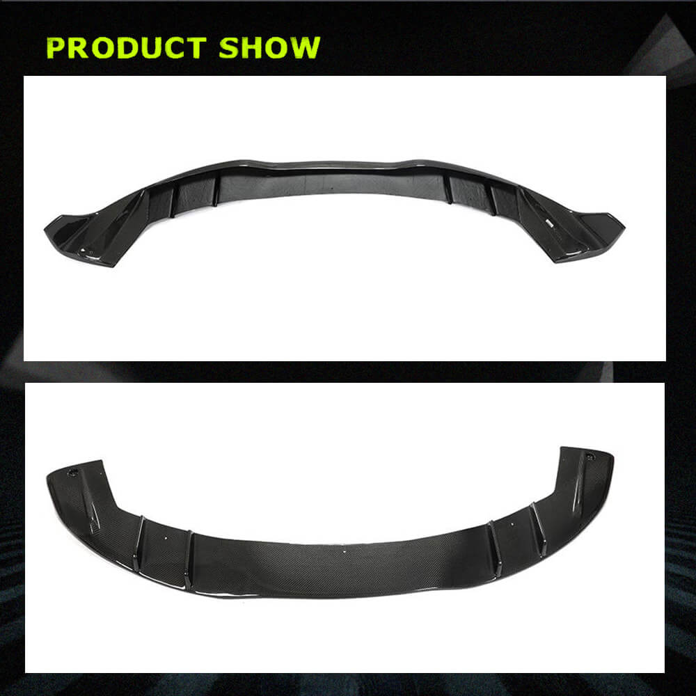 Fits for Tesla Model Y 19-22 Carbon Fiber Rear Bumper Diffuser