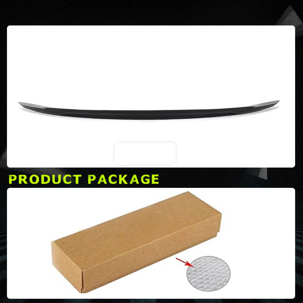 Fits for Tesla Model Y 19-22 Dry Carbon Fiber Rear Trunk Spoiler Wing