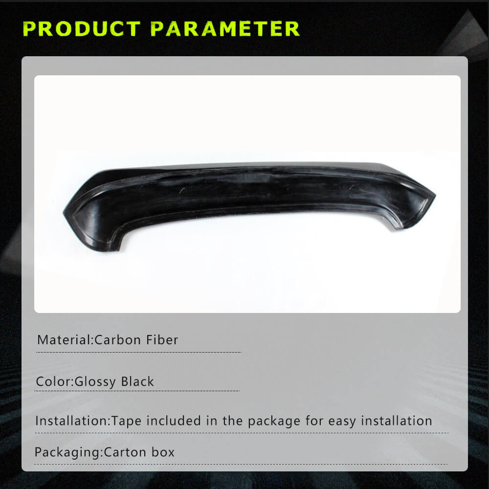 Fits for Volkswagen VW Golf 6 MK6 GTI R/R20 Carbon Fiber Rear Trunk Boot Spoiler Wing Lip Factory Outlet