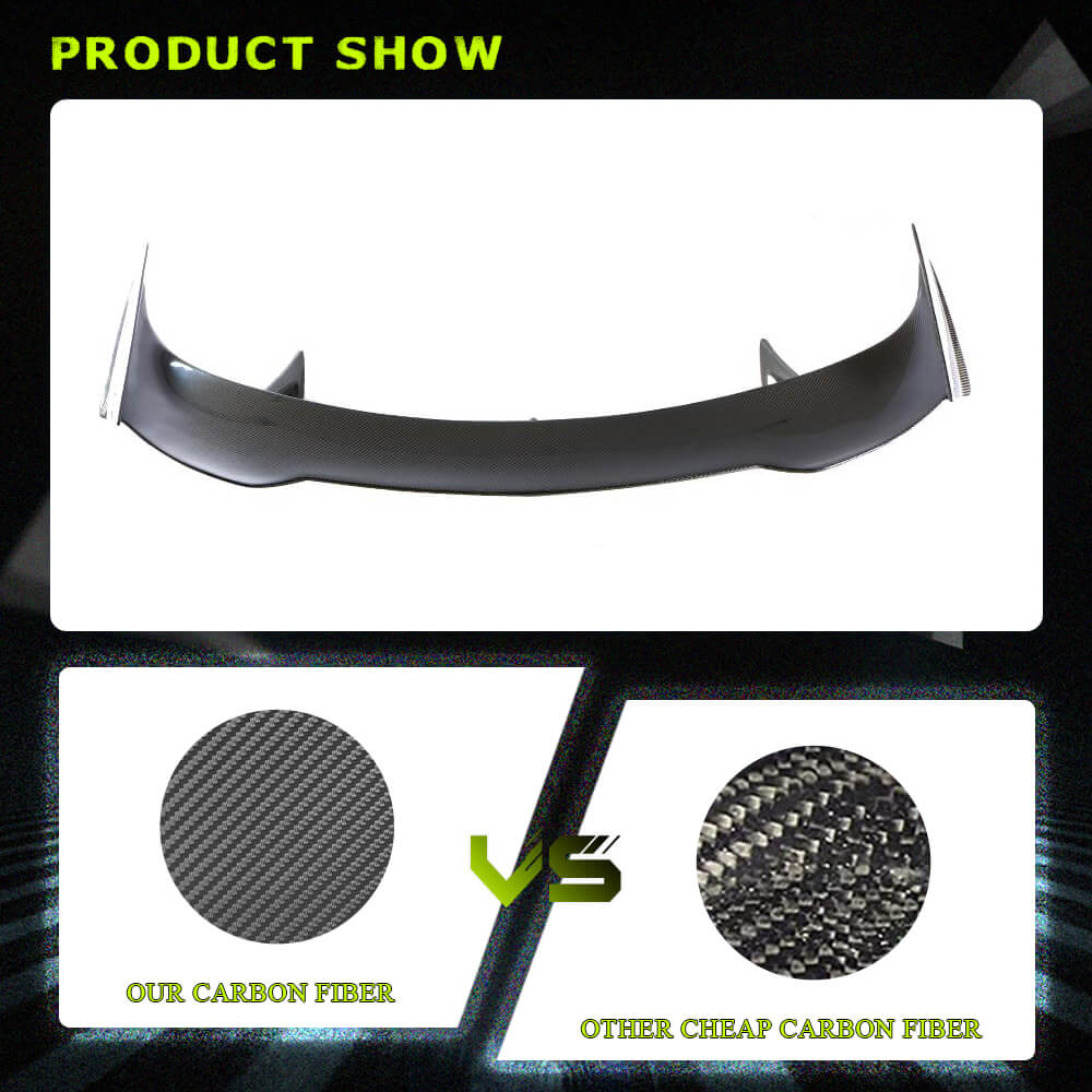 Fits for Chevrolet Camaro Coupe Carbon Fiber Rear Trunk Spoiler Wing Lip