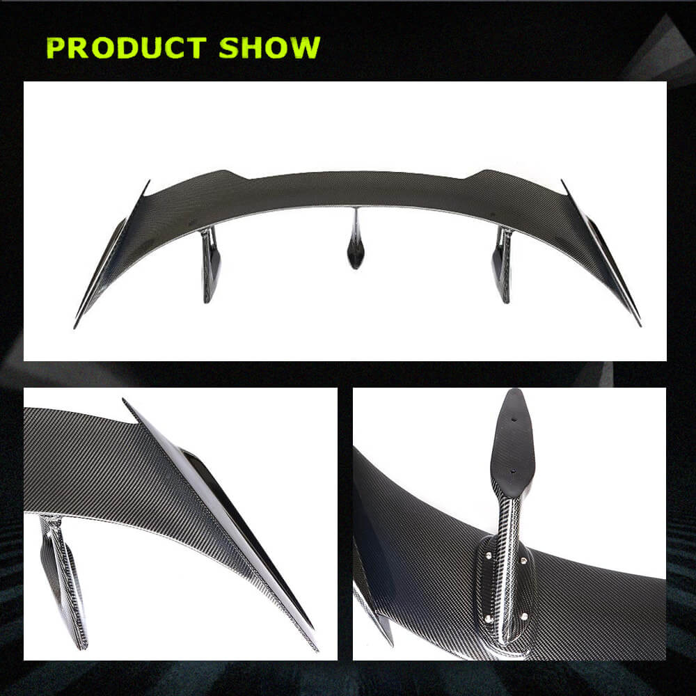 Fits for Chevrolet Camaro Coupe Carbon Fiber Rear Trunk Spoiler Wing Lip