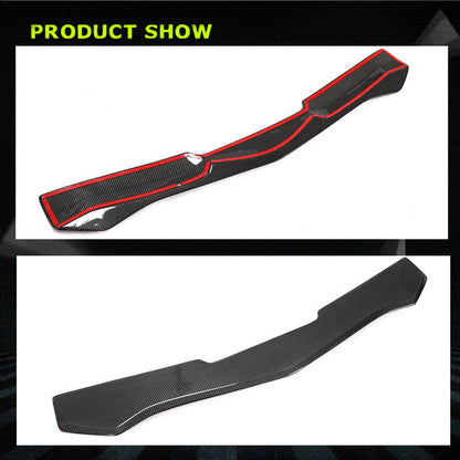 Fits for Alfa Romeo Giulia 952 Sport Carbon Fiber Front Bumper Lip Spoiler Body Kit