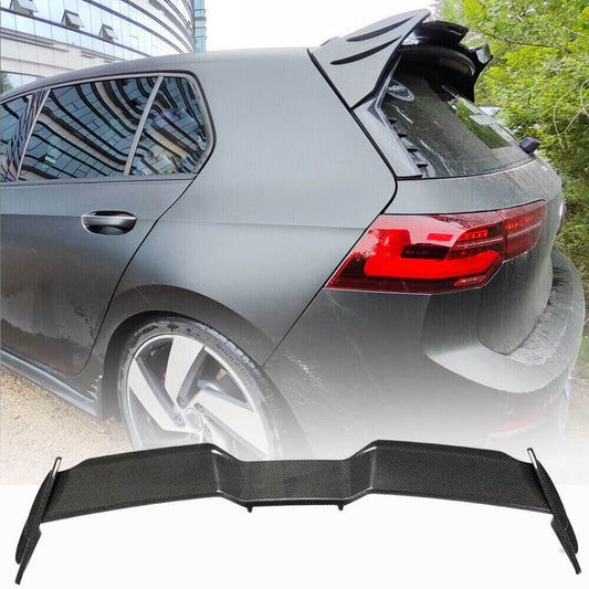 Fits for Volkswagen VW Golf 8 MK8 GTI R Carbon Fiber Rear Roof Boot Spoiler Wing Lip Factory Outlet