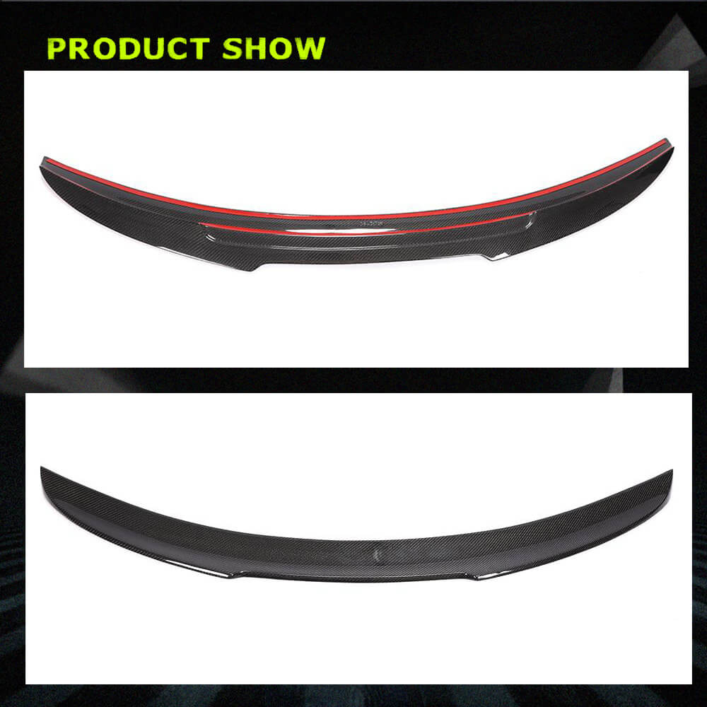 Fits for Alfa Romeo Giulia 952 Sedan 15-22 Real Carbon Fiber Rear Trunk Boot Spoiler Wing Lip Factory Outlet