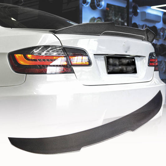 Fits for BMW 3 Series E92 Coupe Carbon Fiber Rear Rear Trunk Spoiler Boot Wing Lip Factory Outlet |316i 318i 320i 323i 325i 328i 330i 335i M3