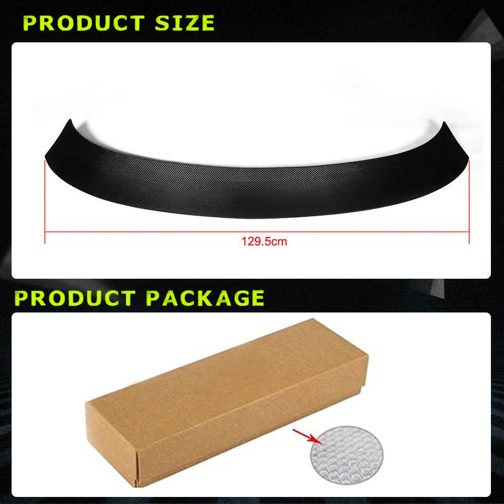 Fits for BMW 3 Series F34 xDrive GT 14-18 Real Carbon Fiber Rear Trunk Spoiler Boot Wing Lip Factory Outlet | 316i 318i 320i 328i 330i 335i 340i