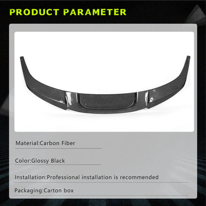 Fits for BMW 6 Series F06 F12 F13 640i 650i M Sport Carbon Fiber Front Bumper Lip Spoiler Body Kit