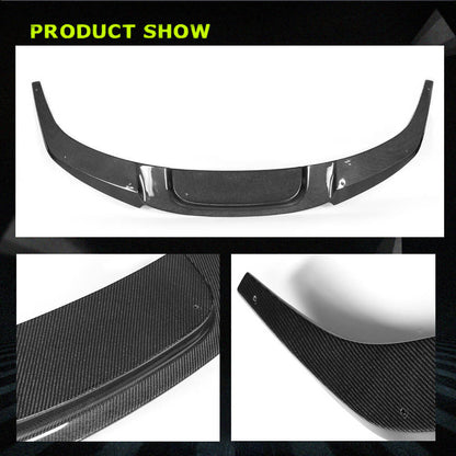 Fits for BMW 6 Series F06 F12 F13 640i 650i M Sport Carbon Fiber Front Bumper Lip Spoiler Body Kit