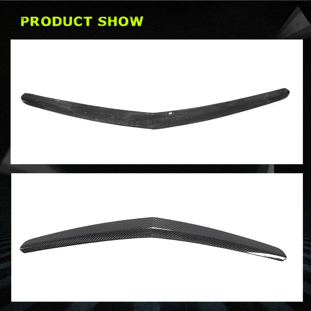 Fits for Cadillac ATS 14-19 Carbon Fiber Rear Door Trunk Lid Tail Wing Trim Factory Outlet