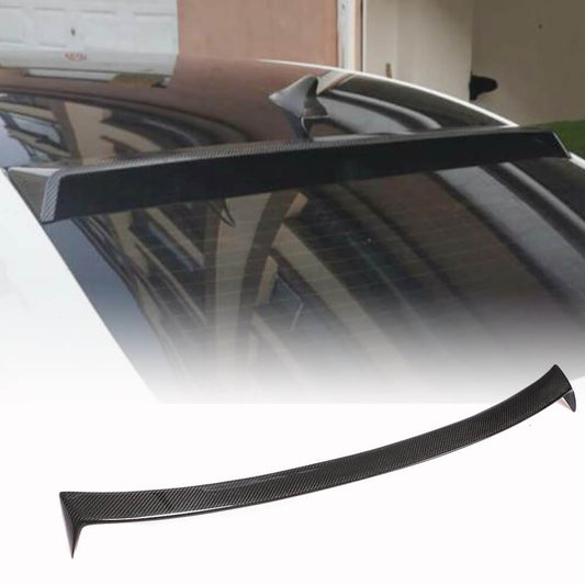 Fits for Cadillac ATS Sedan 13-19 Carbon Fiber Rear Roof Spoiler Wing Lip Factory Outlet