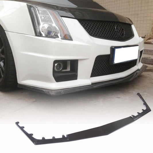 Fits for Cadillac CTS-V 09-15 Carbon Fiber Front Bumper Lip Factory Outlet